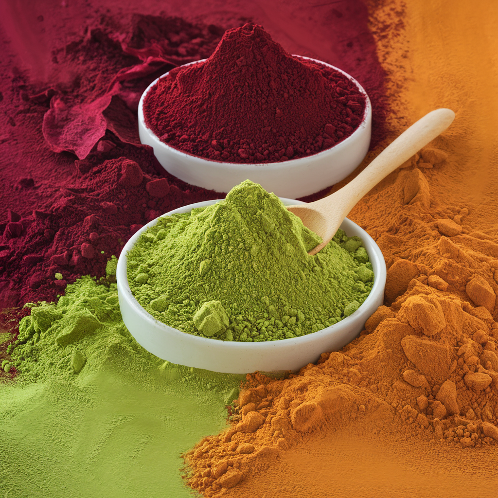 Vegetable powders